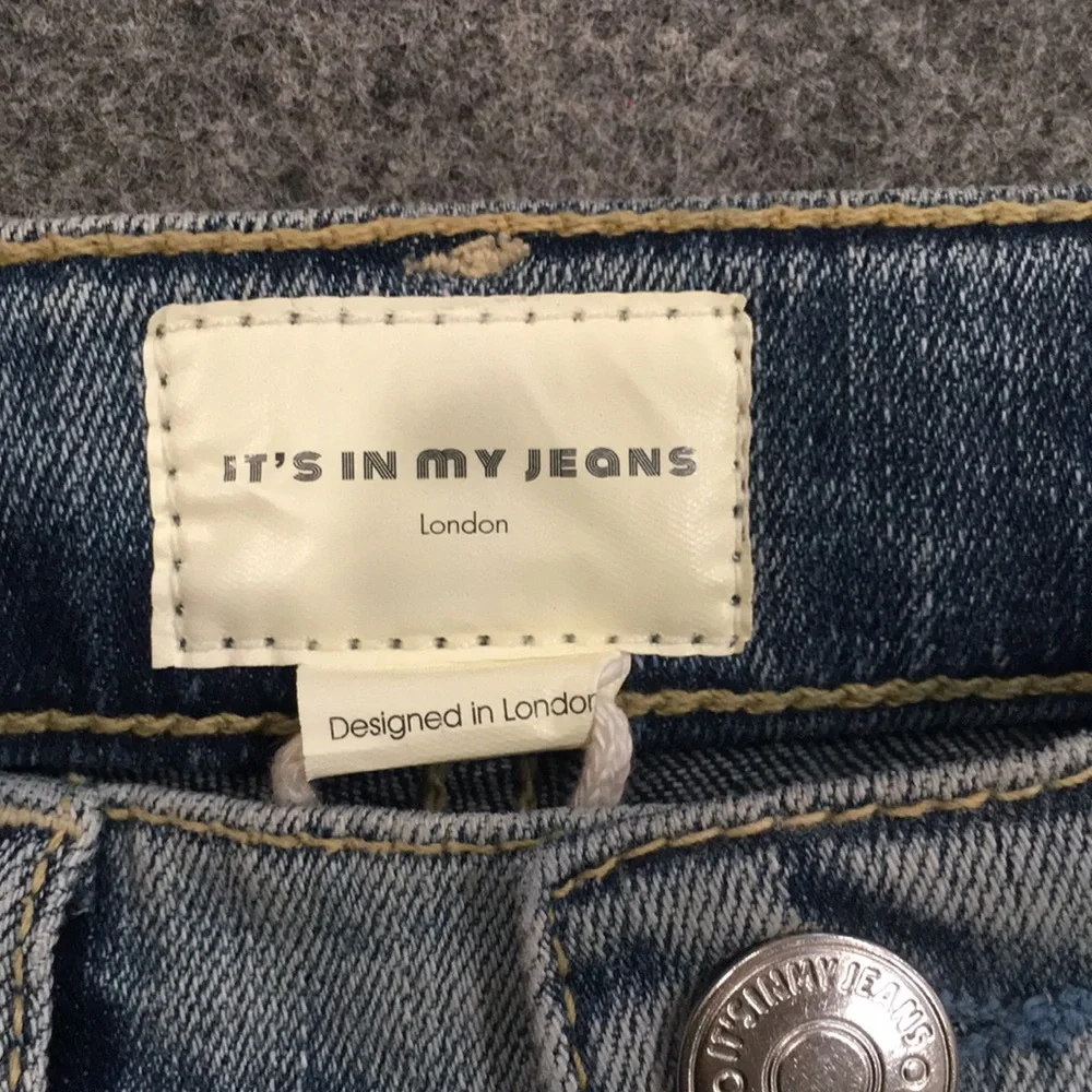 NEW It's In My Jeans London Girls Sz 8‎ Jean Capri The Next Bog Thing Adjustable - Picture 7 of 11